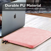 Plush Shockproof Laptop Sleeve with Pocket (13–16")